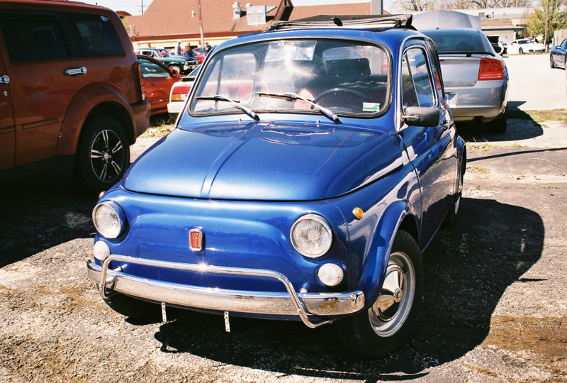 Illustration for article titled Photo of My Car in Old Film (and others!)